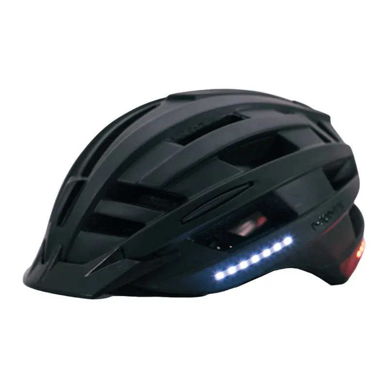 Momas Flash Shield-X cykelhjälm med integrerad belysning